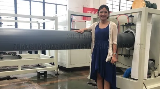 High Speed Plastic Profile WPC CPVC Opvc PE PVC PPR UPVC Water/Drainage Pipe Window/Door Making Extrusion Double Screw Single Screw Extruder Machine