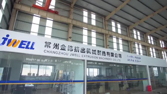 Jwell WPC/PVC/PE/PP/PC/PS Window/Fence/Pedal/Decking/Pipe/Board/Floor/Roof/Edgeband/Trunk/Frame/Wall Panel/Door/Ceiling/Gasket Profile Plastic Extrusion Machine 