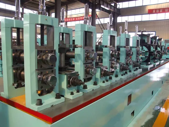 Hg165 Round Steel Pipe Extrusion Machine Steel Pipe Production Line 