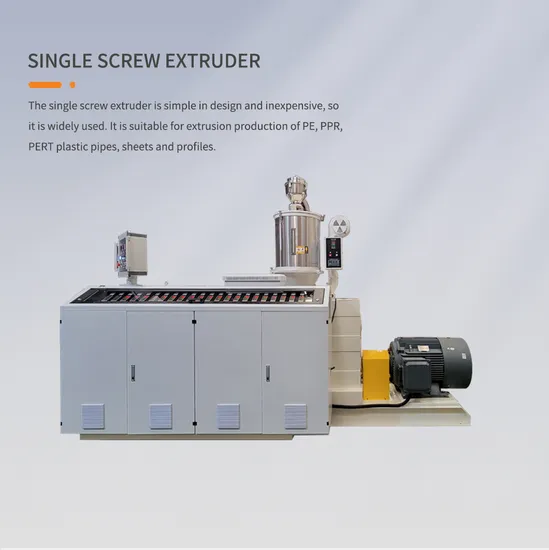 Plastic PE/PP/PPR/HDPE/LDPE Water& Electric Conduit Pipe/Tube (extruder, haul off, cutting winding, belling) Extrusion/Extruding Making Production Line Machine 