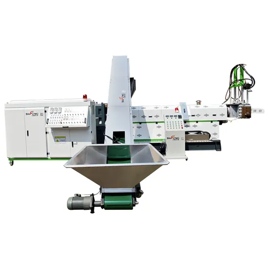 Taipeng Waste Plastic Recycling Extruder Pelletizing Machine Plastic Recycling Machine 