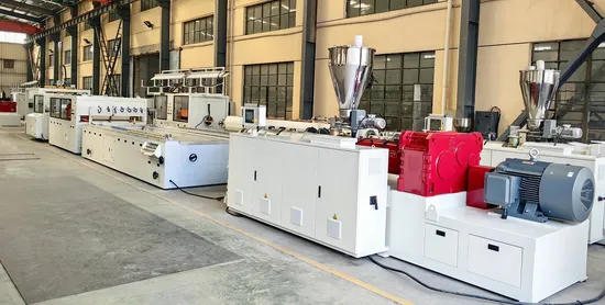 UPVC/PVC Window and Door Plastic Profile/Door Frame/Ceiling Panel Extrusion Machine