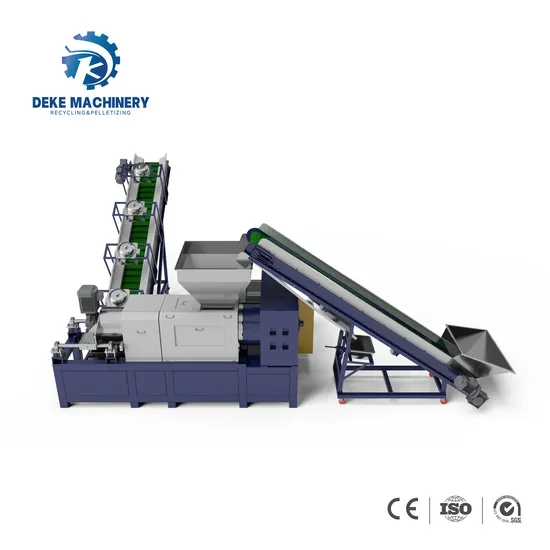 PE Film Plastic Squeezer Dryer Machine for Water Washing Film Drying Before Pelletizing Machine 