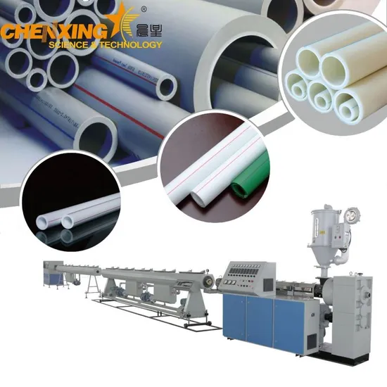 Wholesale Plastic PE HDPE PPR Water Gas Oil Supply Pipe Tube Extrusion Production Line Single Screw Extruder Drip Irrigation Hose Making Machine 
